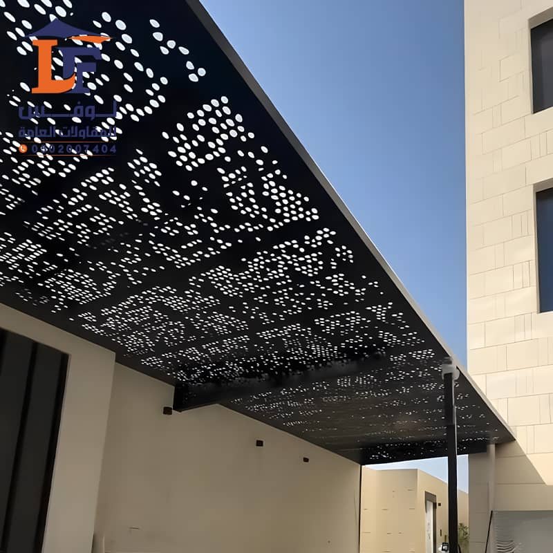 مظلات فلل قص ليزر